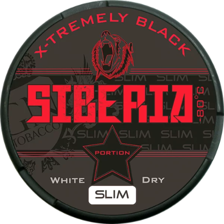Siberia Black White Dry Portion Slim