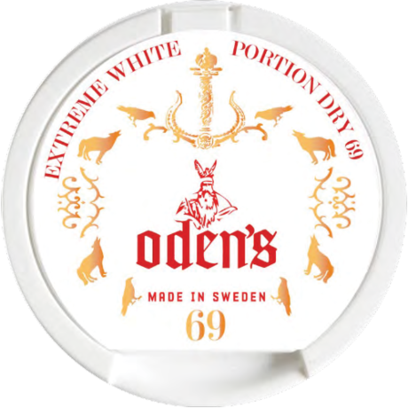 Odens 69 Extreme White Dry Portion