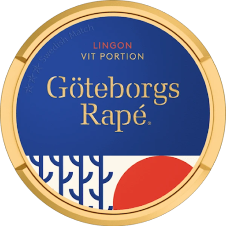 Göteborgs Rapé White Large Lingon