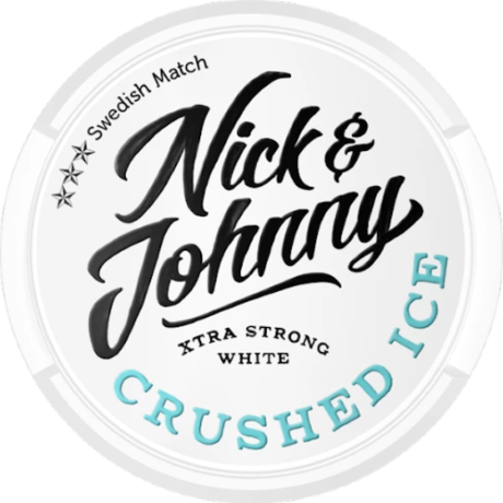 Nick & Johnny Crushed Ice Xtra Strong White Portion