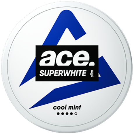 Ace Cool Mint All White Portion Snus