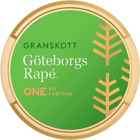 Göteborgs Rapé ONE Granskott White Portion Strong