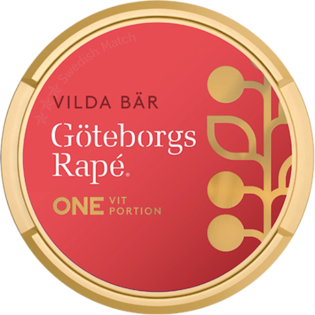 Göteborgs Rapé ONE Vilda Bär White Portion Strong