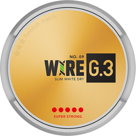 G. 3 WIRE Slim White Dry Super Strong