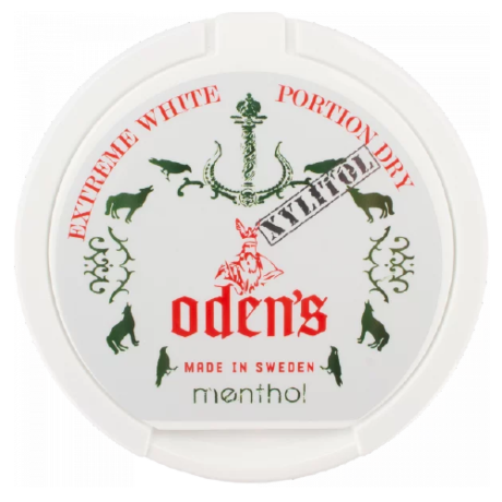 Odens Menthol Extreme White Dry Portion