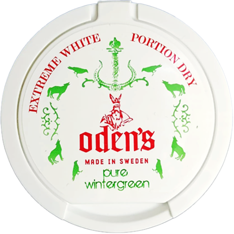 Odens Wintergreen Extreme White Portion Dry