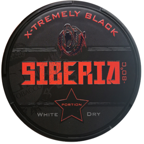 Siberia Black White Dry Portion
