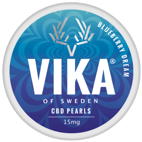 VIKA CBD PEARLS 15MG  BLUEBERRY DREAM