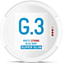 G. 3 Super Slim White Strong Blue Mint