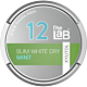 The Lab 12 Slim White Dry Strong Mint Snus