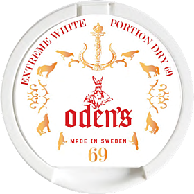 Odens 69 Extreme White Dry Portion
