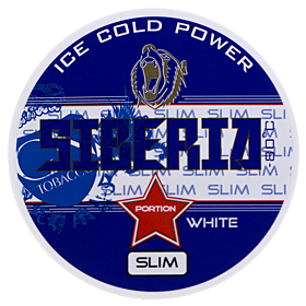 Siberia Blue Portion White Slim