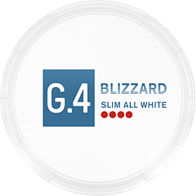 G.4 Blizzard Slim All White Blue Mint