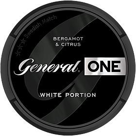 General ONE White Portion Strong