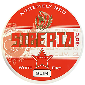 Siberia Red White Dry Portion Slim