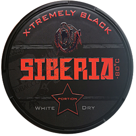 Siberia Black White Dry Portion