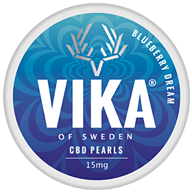 VIKA CBD PEARLS 15MG  BLUEBERRY DREAM