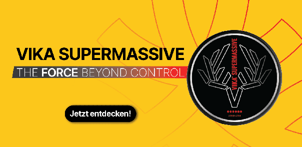 Vika Supermassive - Extra gro&szlig;e Snus-Portionen